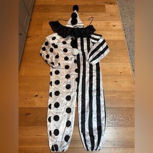 Spirit Black and White Clown Costume